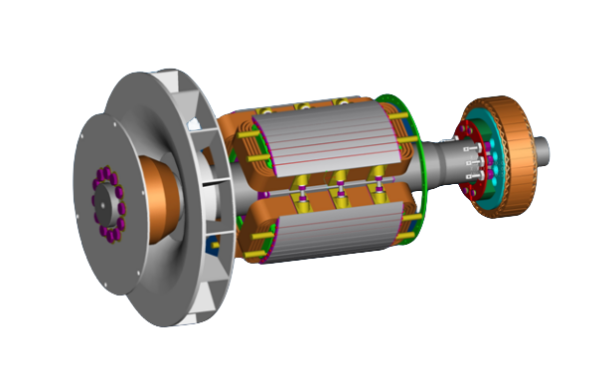 斯坦福發(fā)電機主機轉(zhuǎn)子三維圖.png