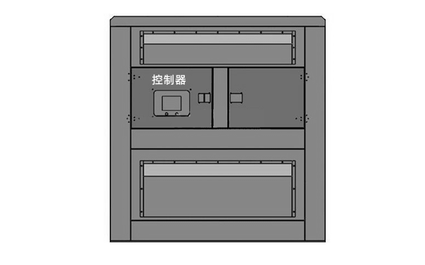 超靜音箱柴油發(fā)電機(jī)組前視圖.png