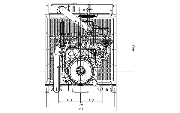 QSZ13-G10東風康明斯柴油發(fā)動機背面尺寸圖.png