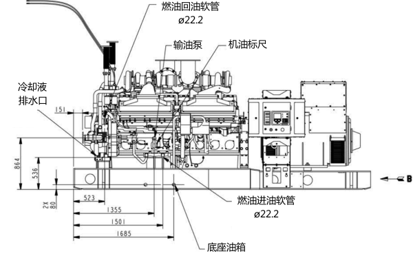 康明斯發電機組進回油管位置圖.png