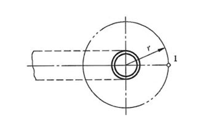 消聲器45°測量時傳聲器布置（垂直氣流）頂視圖-柴油發電機組.png