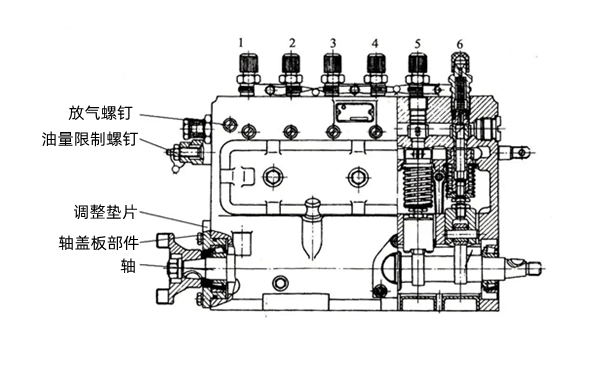 柱塞式燃油泵結構圖-柴油發電機組.png