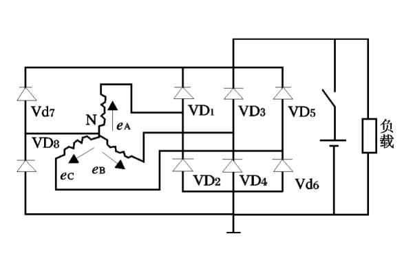 八管交流發(fā)電機內(nèi)部電路圖.png