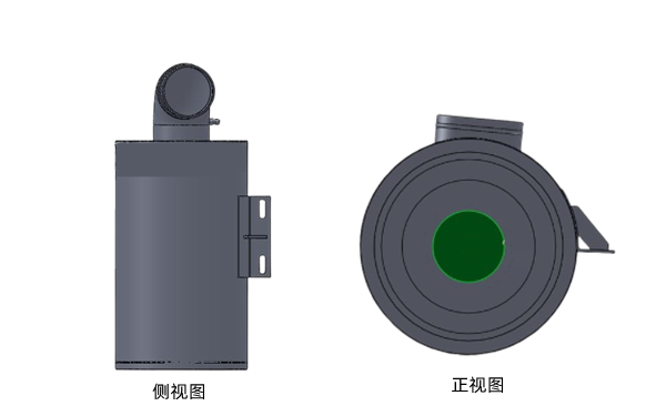 空氣濾清器三維圖-柴油發電機組.png