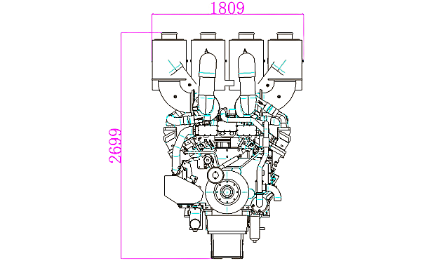 QSK60-G4康明斯發動機外形正面尺寸圖.png