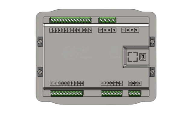 眾智HGM6110CAN模型后視圖-柴油發電機組.png