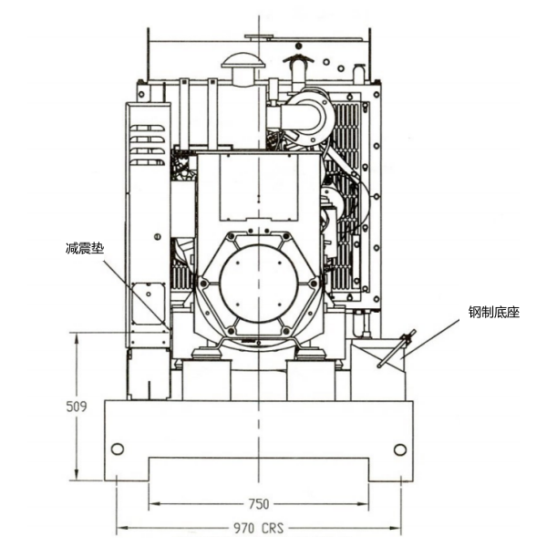 C90D5康明斯發電機組后視視圖（電球端）.png