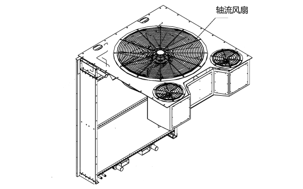 集裝箱柴發機組頂置排風示意圖.png