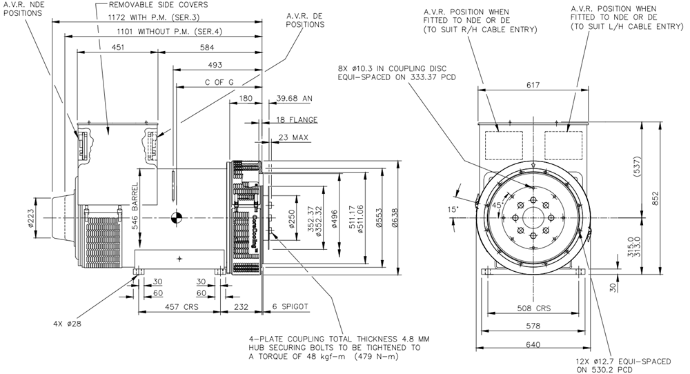 S4L1D-E41斯坦福發電機外形圖紙.png