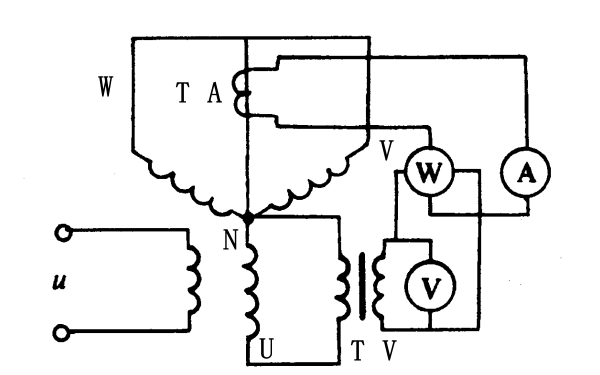 發電機零序電抗兩相對中性點短路法試驗接線圖.png