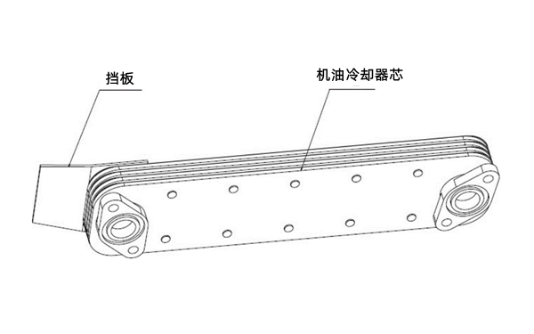 板翅式機(jī)油冷卻器-柴油發(fā)電機(jī)組.png