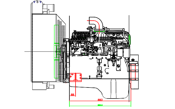 6LTAA8.9-G3東風康明斯發動機外形尺寸右側圖.png