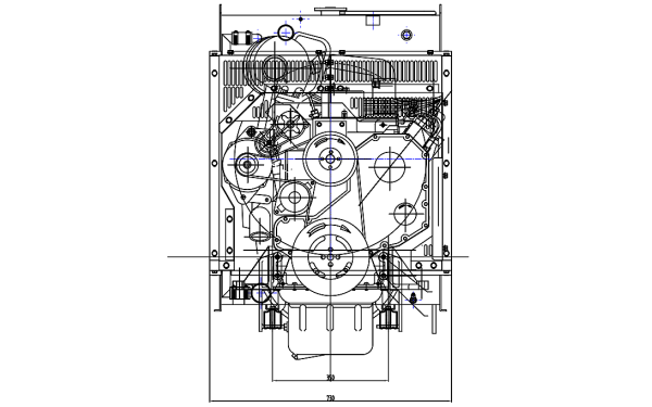 6BT5.9-G2東風(fēng)康明斯發(fā)動(dòng)機(jī)外形尺寸后視圖.png