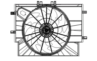 水箱冷卻風扇示意圖-康明斯柴油發(fā)電機組.png