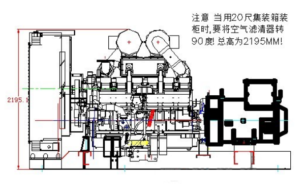 KTA38系列康明斯發(fā)電機組側(cè)面外觀圖.png