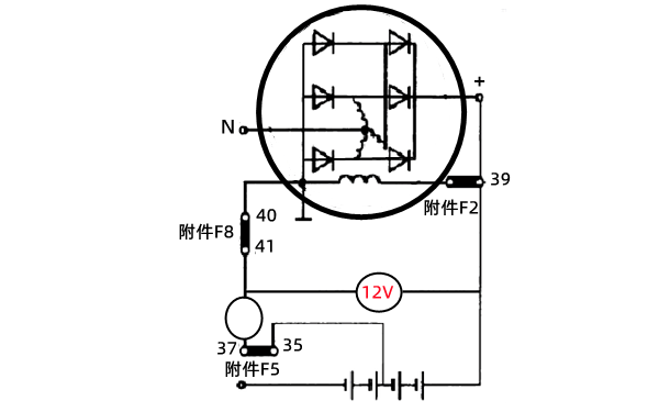 硅整流發(fā)電機(jī)空載試驗(yàn)原理圖-柴油發(fā)電機(jī)組.png