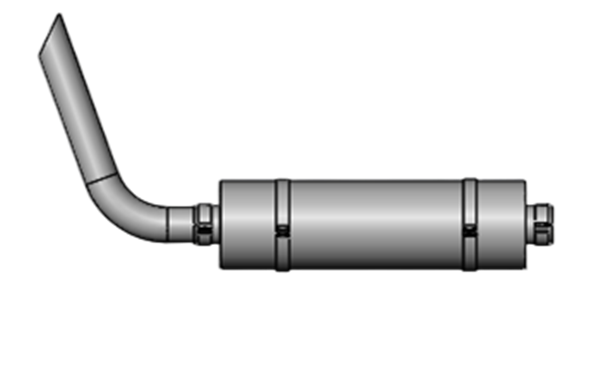 柴油發電機組消聲器右視圖.png