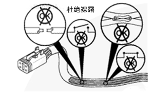 檢查有無損壞或裸露的導線-康明斯柴油發電機組.png