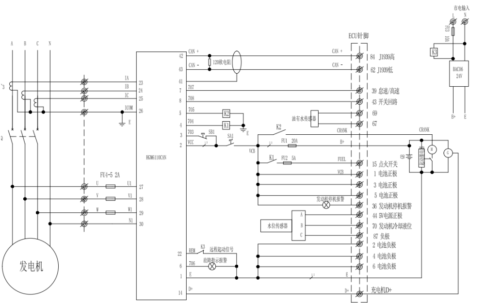 控制面板內部接線圖-QSB3.9,QSB5.9,QSZ13-G10電噴柴油發電機組.png