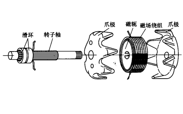 交流發電機轉子結構.png