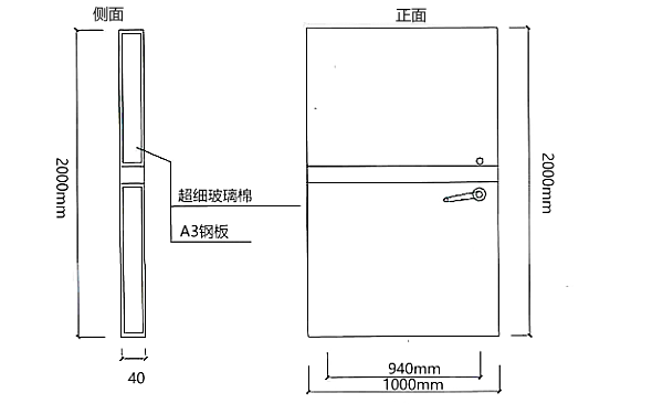 發電機房隔聲門結構示意圖.png