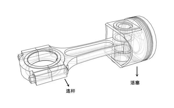 活塞連桿組矢量渲染圖-柴油發電機組.png