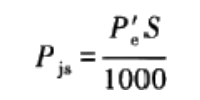 柴油發(fā)電機(jī)有功功率計(jì)算公式（單位面積功率法）.png