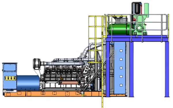 固定式柴油發(fā)電機(jī)組安裝示例（側(cè)視圖）.png