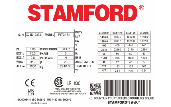 斯坦福發(fā)電機PI734B1銘牌樣板和參數(shù).png