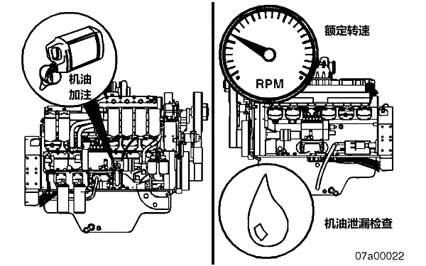 柴油機起動后機油泄漏檢查.png