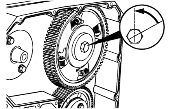 凸輪軸剪式齒輪擰松螺釘“一道”60度-柴油發電機組.png