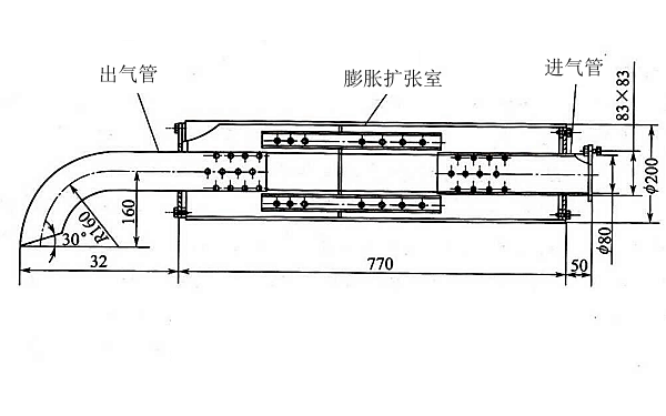 柴油發電機抗性消聲器結構示意圖.png