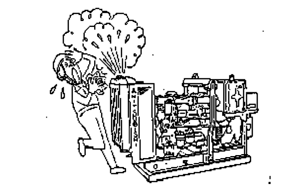 柴油發(fā)電機(jī)運(yùn)轉(zhuǎn)時(shí)散熱器處于高溫.png