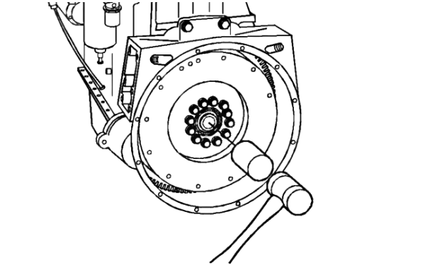 柴油機飛輪導向軸承安裝.png