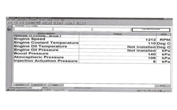 柴油機(jī)EST故障診斷軟件運(yùn)行狀態(tài)參數(shù)顯示.png