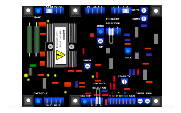 斯坦福發(fā)電機(jī)MX321電壓調(diào)節(jié)器.png