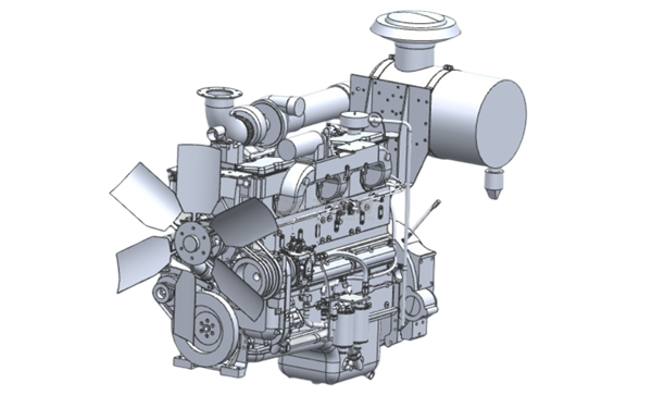 NTA855-G7A康明斯柴油發動機模型三維圖.png