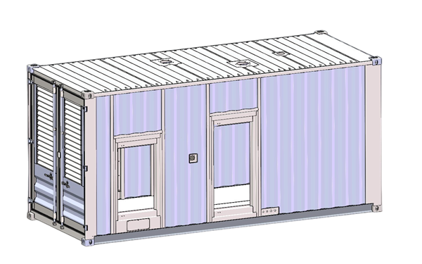 柴油發電機組集裝箱改裝軸測圖（封閉式）.png