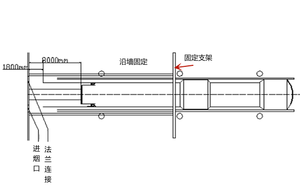 發電機房鋼制煙囪施工圖.png